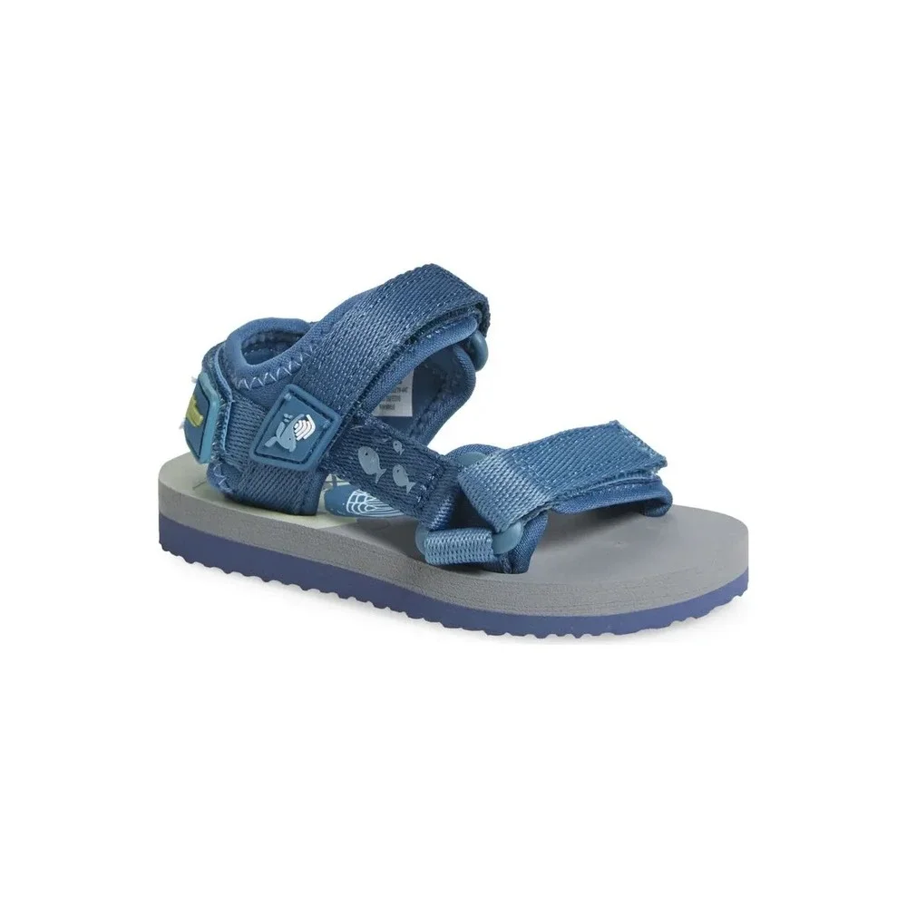 Next Standard Blue Whale Toddler Sandals  Size US 8 EU 24